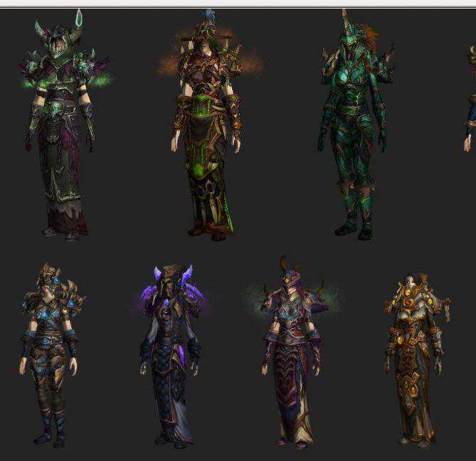 WOW7.1 幻化福利：测试服熊猫人版本PVP新外观套装军械武器