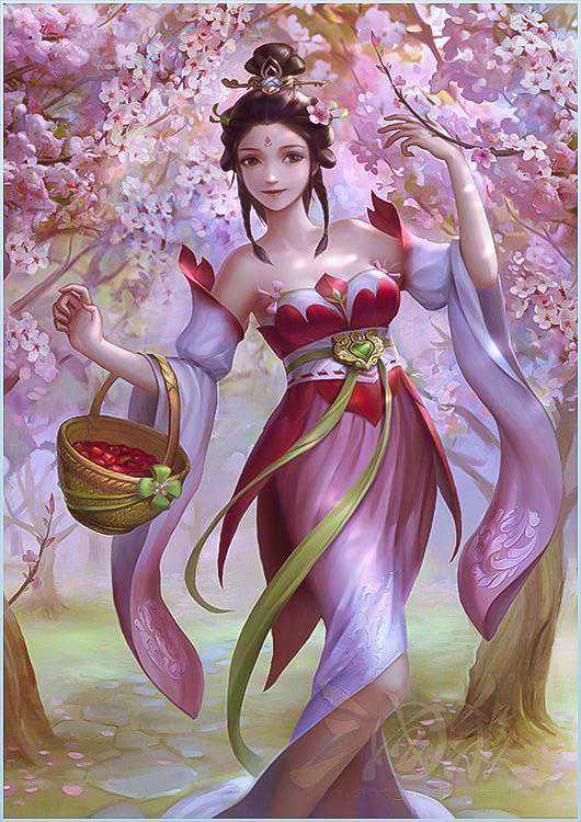 三国杀：盘点游戏中最可爱的女武将，看见她们的脸，我就忍不住